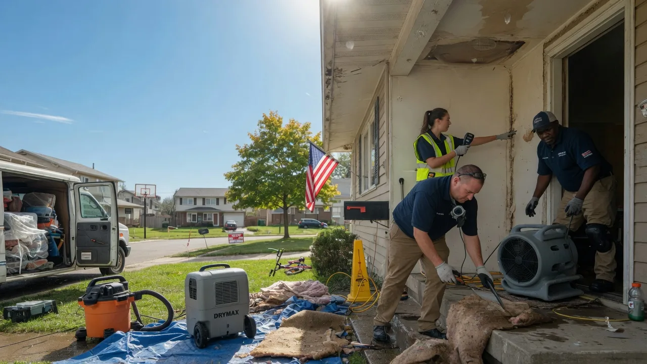Water Damage Restoration in Sharpsville, IN near me